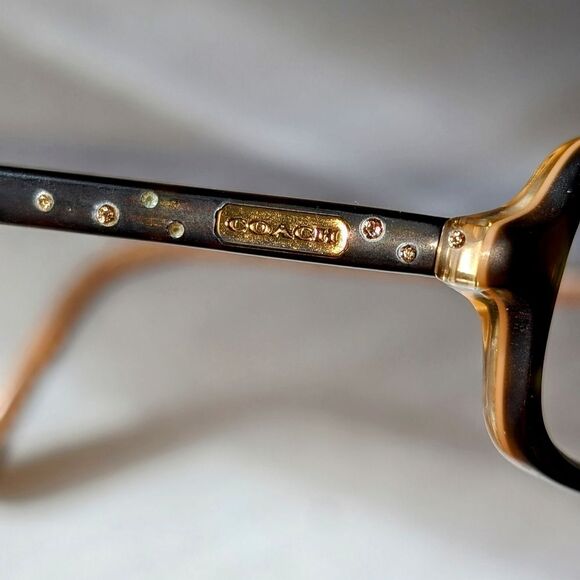 Coach Gianna 579 Tortoise Flex Hinge Eyeglasses - Picture 5 of 7